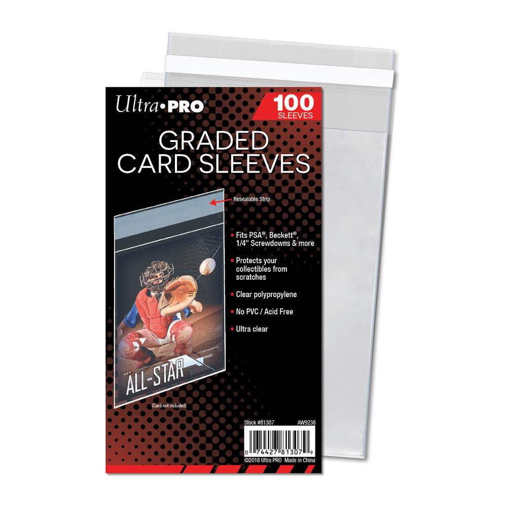 UP Graded Card Resealable Sleeves (100ct)